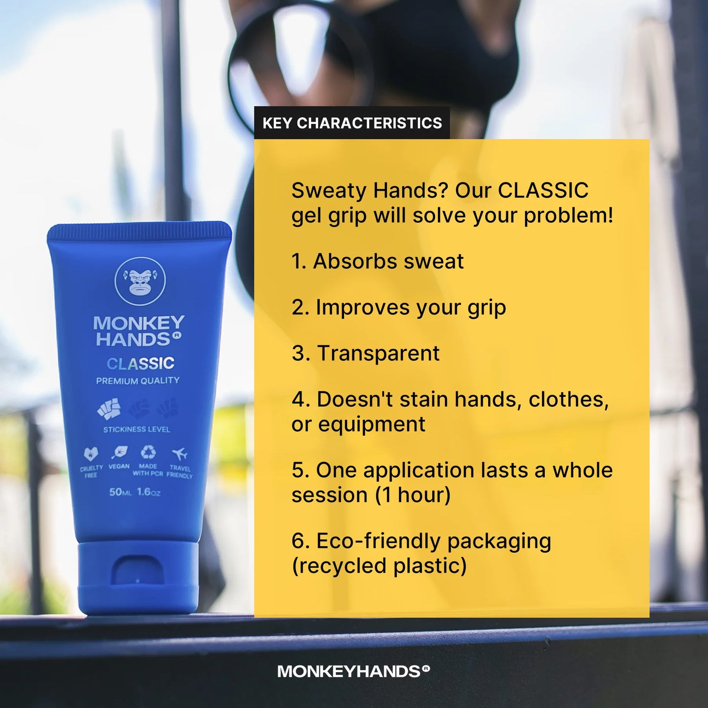 MONKEY HANDS CLASSIC GRIP 100ml