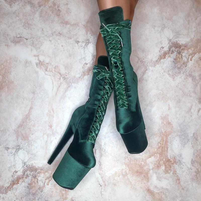 HELLA HEELS BABYDOLL VELVET GANGSTER