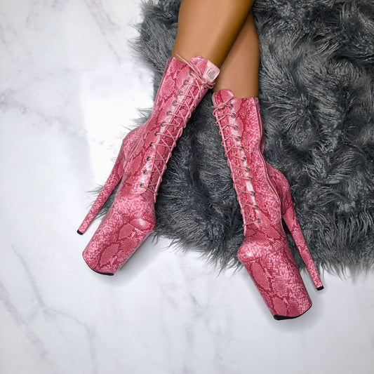 HELLA HEELS NIGHT JUNGLE CANDY COBRA