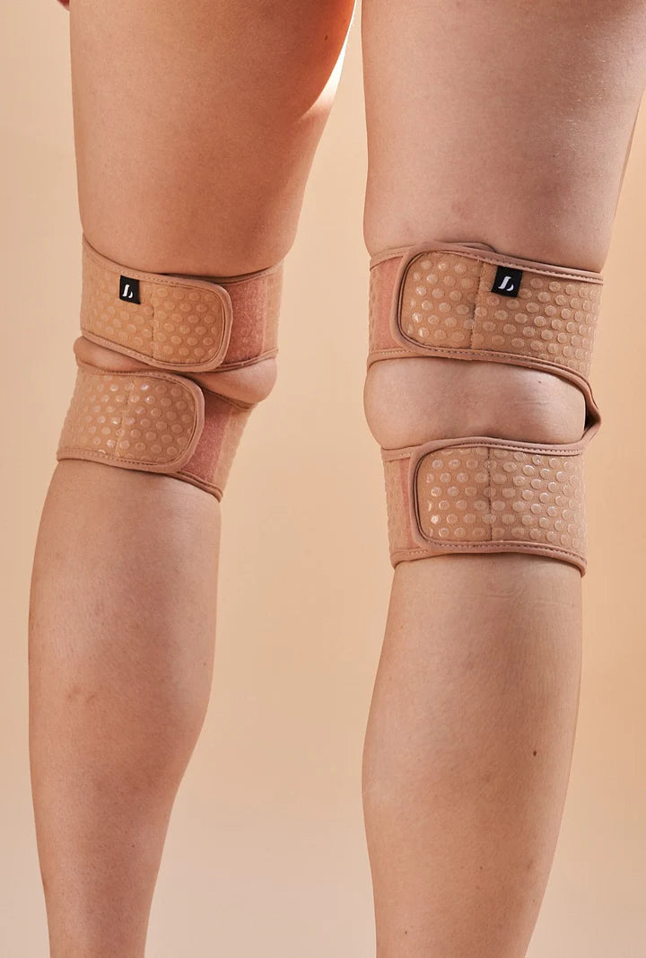 LUNALAE VELCRO STICKY GRIP KNEE PADS- FLERE FARGER