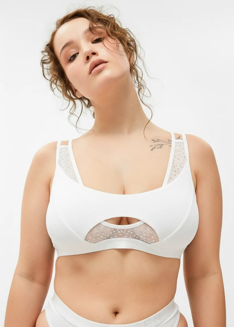 QUEEN - TOPP MESH CANDY SHINE – FLERE FARGER