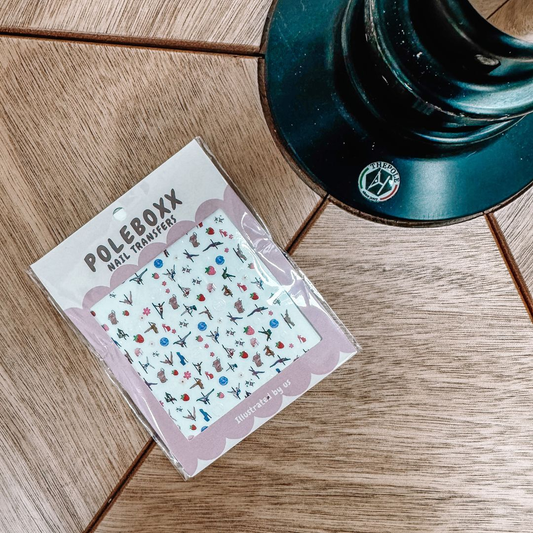 POLEBOX - POLE DANCER NAIL DECALS