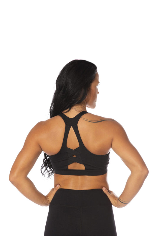 OFF THE POLE CLASSIC SPORTS BH- SVART