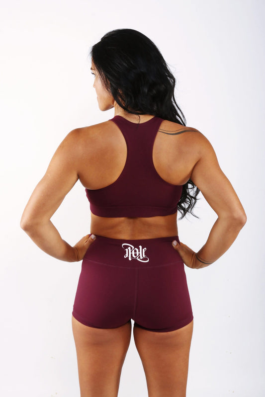 OFF THE POLE KEYHOLE SPORTS BH- BURGUNDER