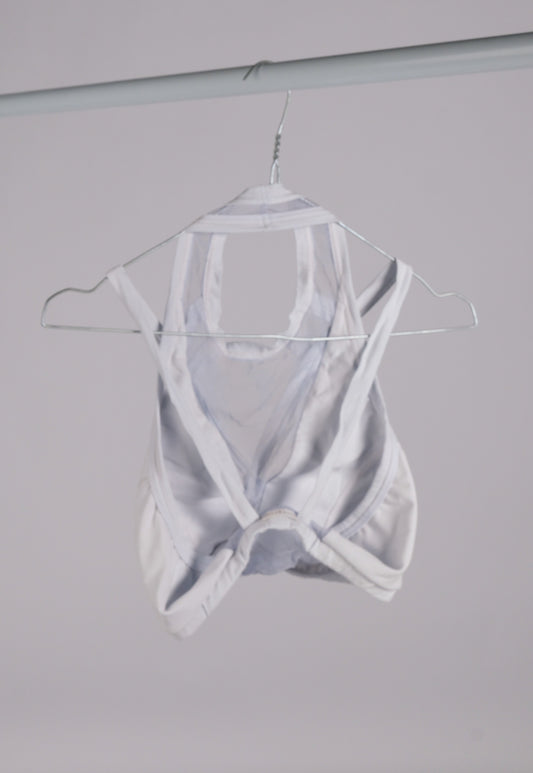 SECOND HAND - MILA KRASNA BODYWEAR TOP HVIT