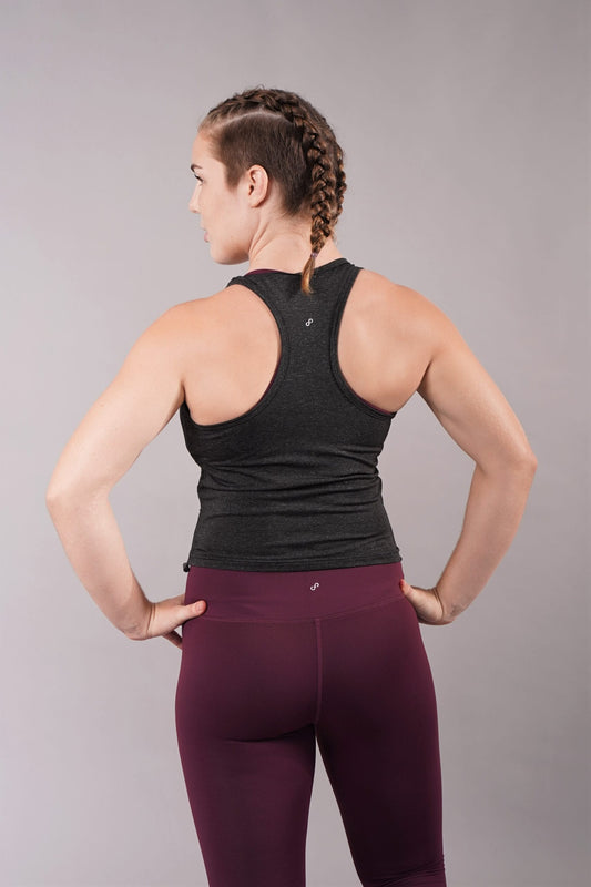 OFF THE POLE DRAWSTRING VEST SVART