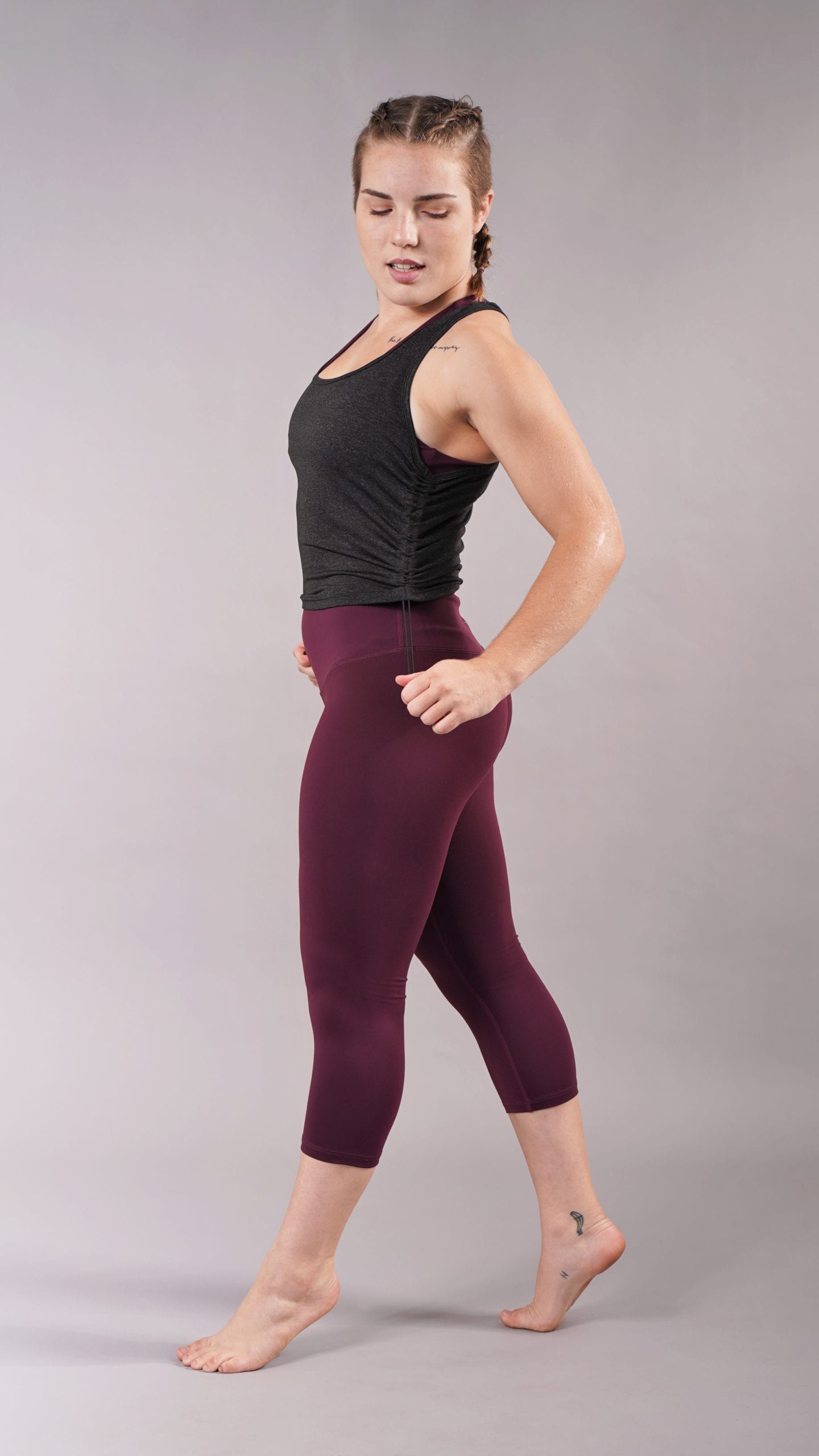 OFF THE POLE DRAWSTRING VEST SVART