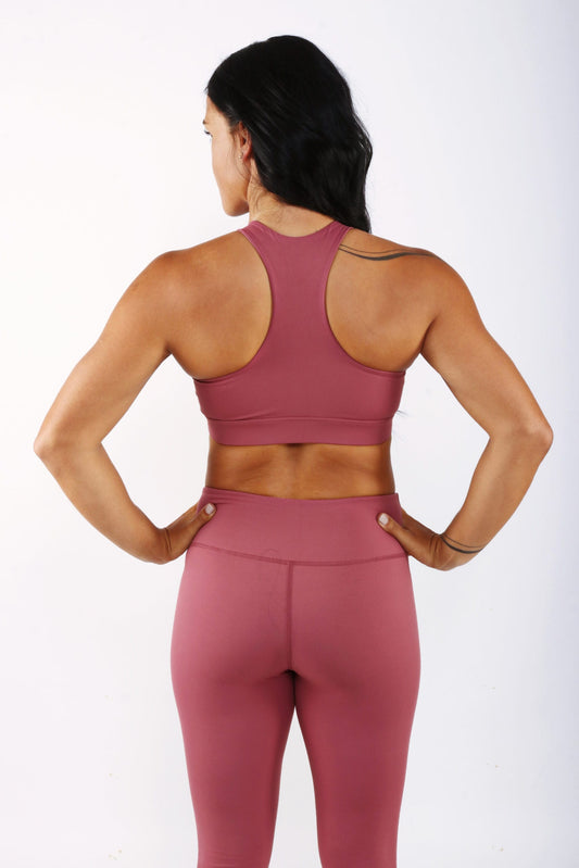 OFF THE POLE KEYHOLE SPORTS BH- DUS ROSA