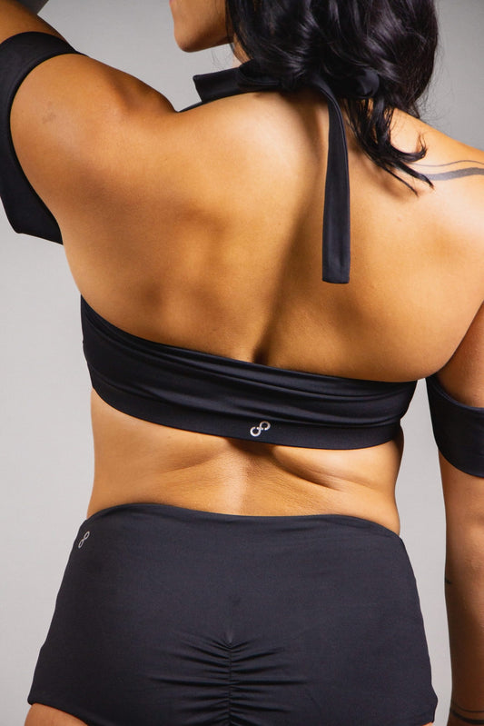 OFF THE POLE ESMERALDA TOP- SVART