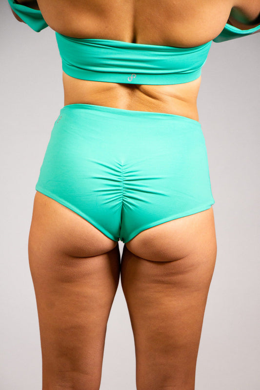 OFF THE POLE ESSENTIAL SHORTS- AQUA