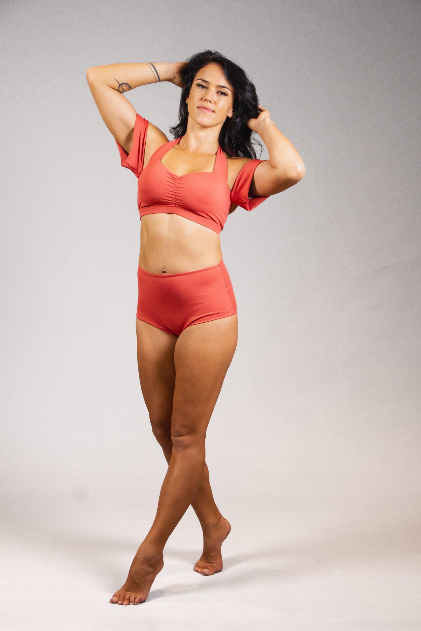 OFF THE POLE ESMERALDA TOP- ROSE