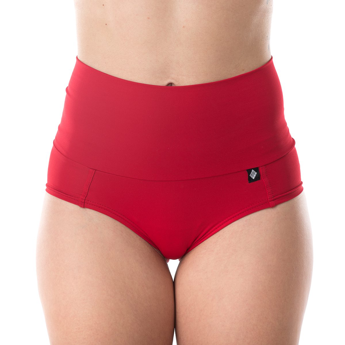 POLEDANCERKA HIGH LOW SHORTS RØD
