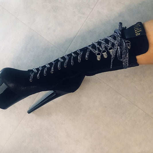 HELLA HEELS SKOLISSER - ELEFANT