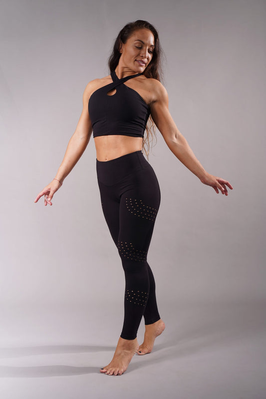 OFF THE POLE LUXE LEGGINGS SVART