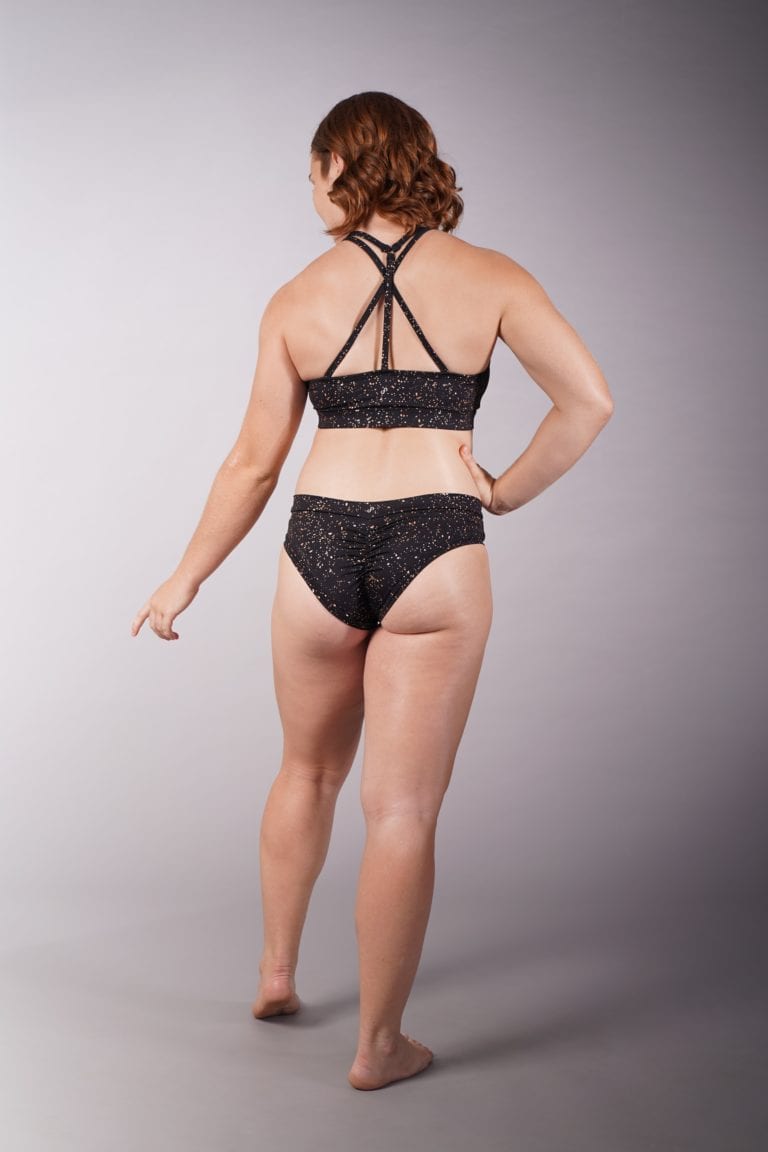 OFF THE POLE CLASSIC SCRUNCH SHORTS- CHAMPAGNE