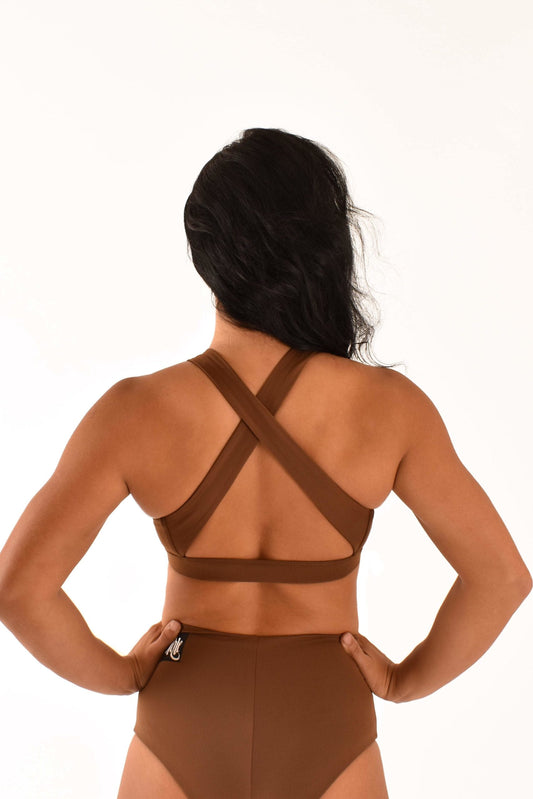 OFF THE POLE SIGNATURE SPORTS BH – MOCHA