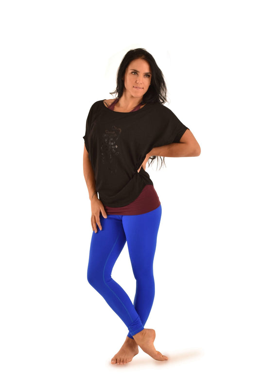 OFF THE POLE BATWING SKJORTE- SVART