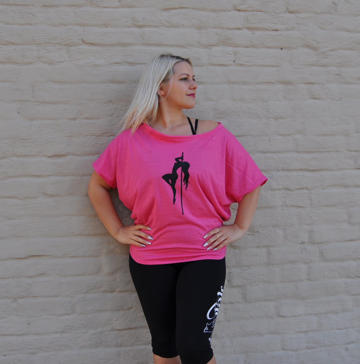 BATWING-T-SKJORTER ROSA