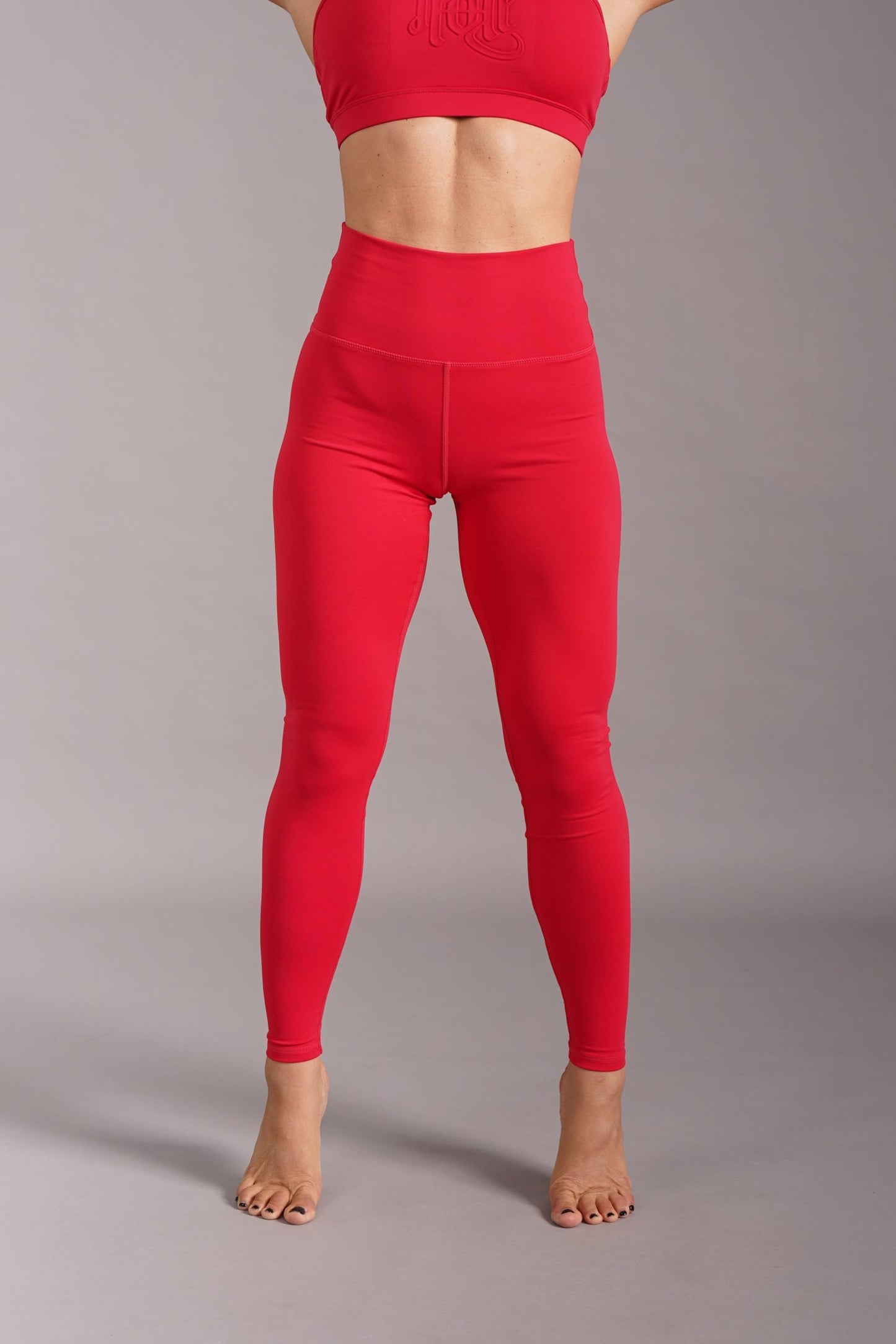 OFF THE POLE SCRUNCH BUTT LEGGINGS - RØD