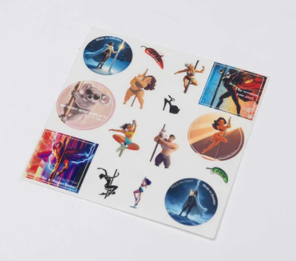 HOLD ON TIGHT - STICKERS NORDIC