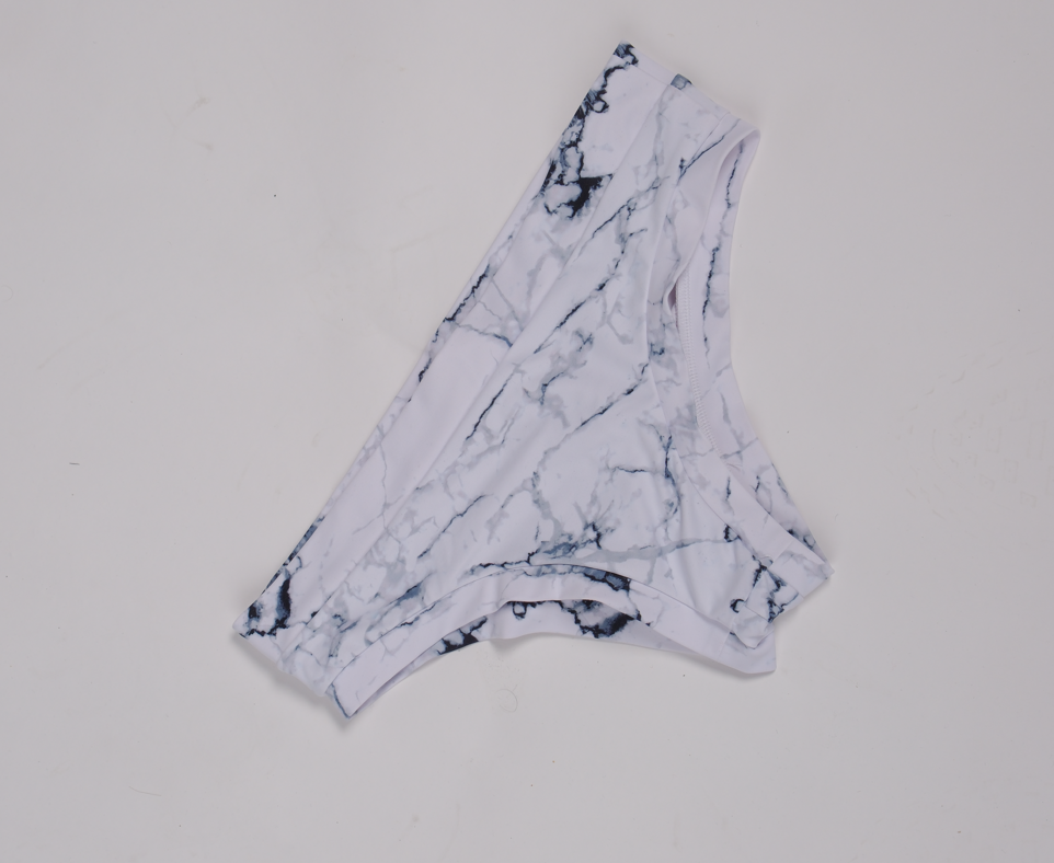 SECOND HAND - OTP CLASSIC SCRUNCH - HVIT MARMOR