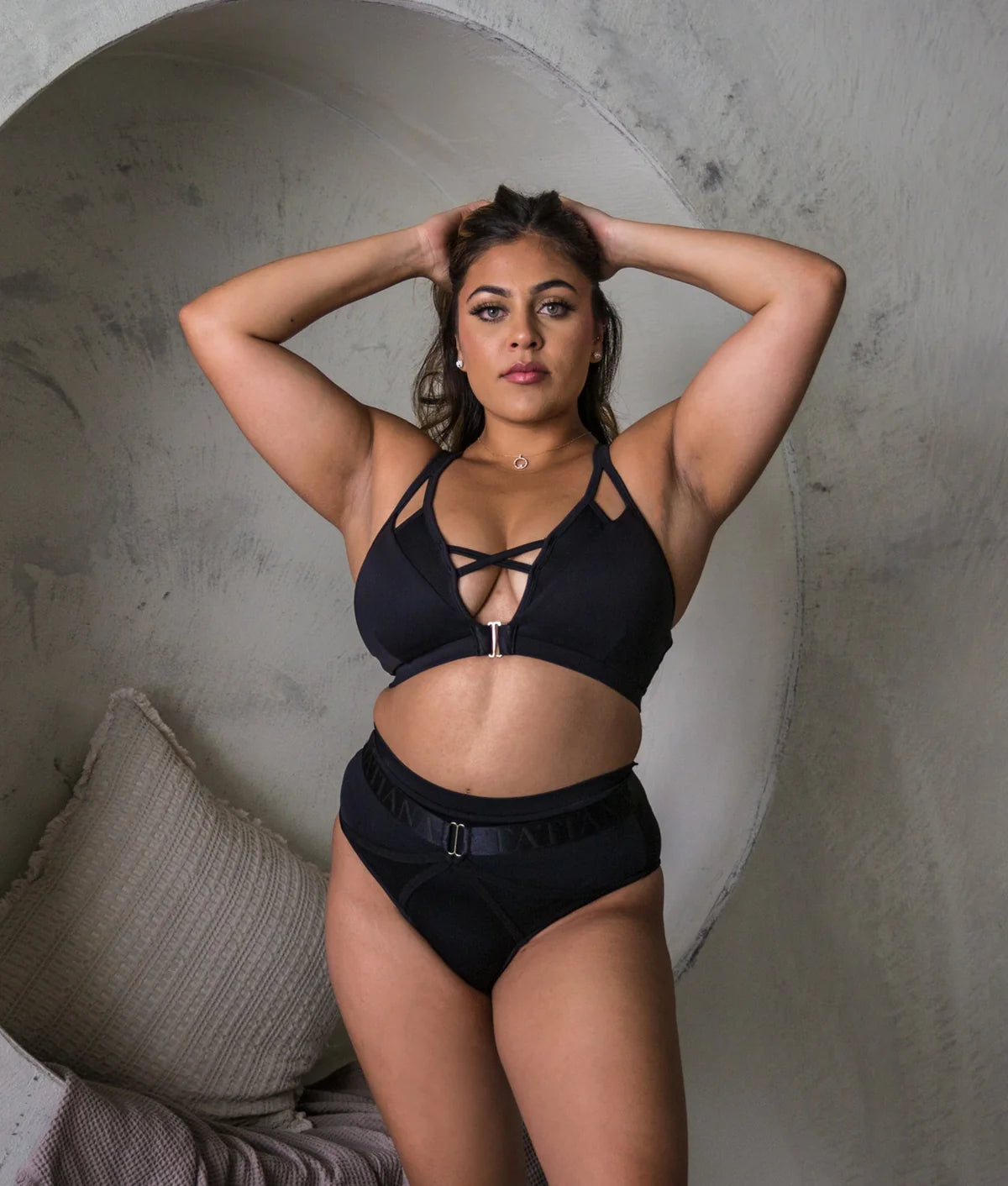 TATIANA - SOFIA TOP - MATTE SVART