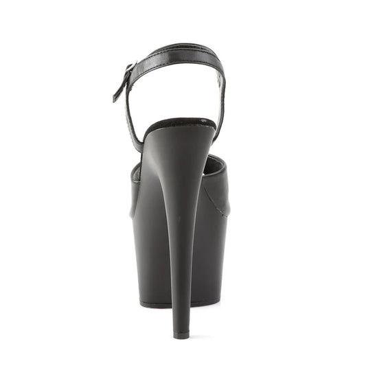 PLEASER ADORE 709 SVART MATT - 17.8 cm / 7"