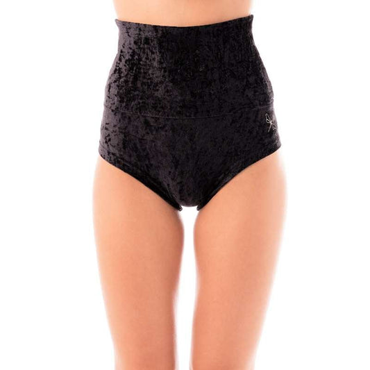 DRAGONFLY- BETTY SHORTS- SVART VELVET