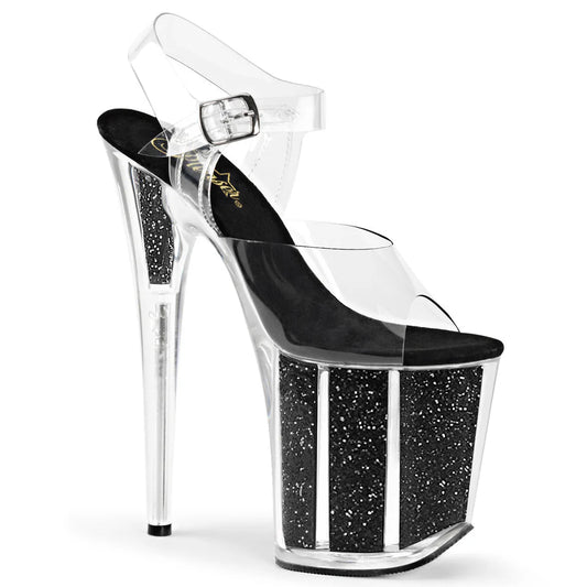 PLEASER FLAMINGO 808 GLITTER FLERE FARGER - 20.3 cm / 8"