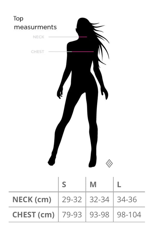 POLEDANCERKA X FRONT TOPP SVART