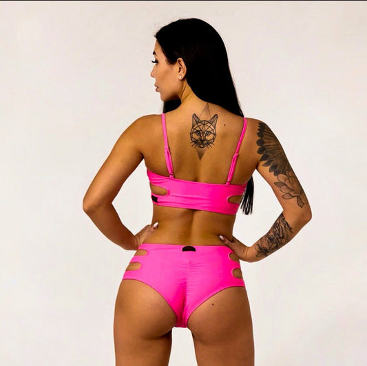 POLERINA- CHEEKY SHORTS- ROSA