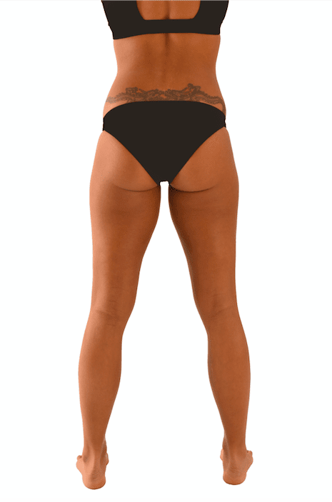 OFF THE POLE TANGA SHORTS – SVART
