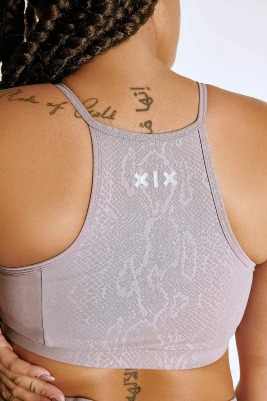 CREATURES OF XIX - SELENE TOP- LILAC SNAKE