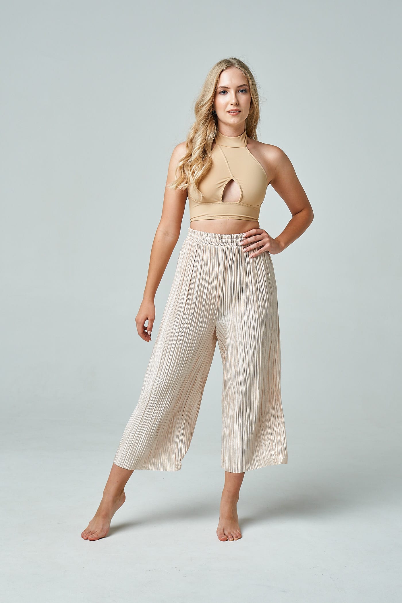 SHARK POLEWEAR- CULOTTES - BEIGE