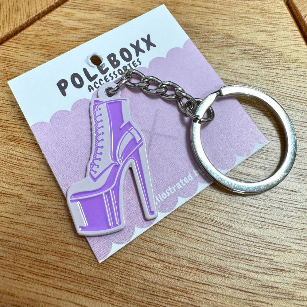 POLEBOX - POLE DANCER HEELS NØKKELRING