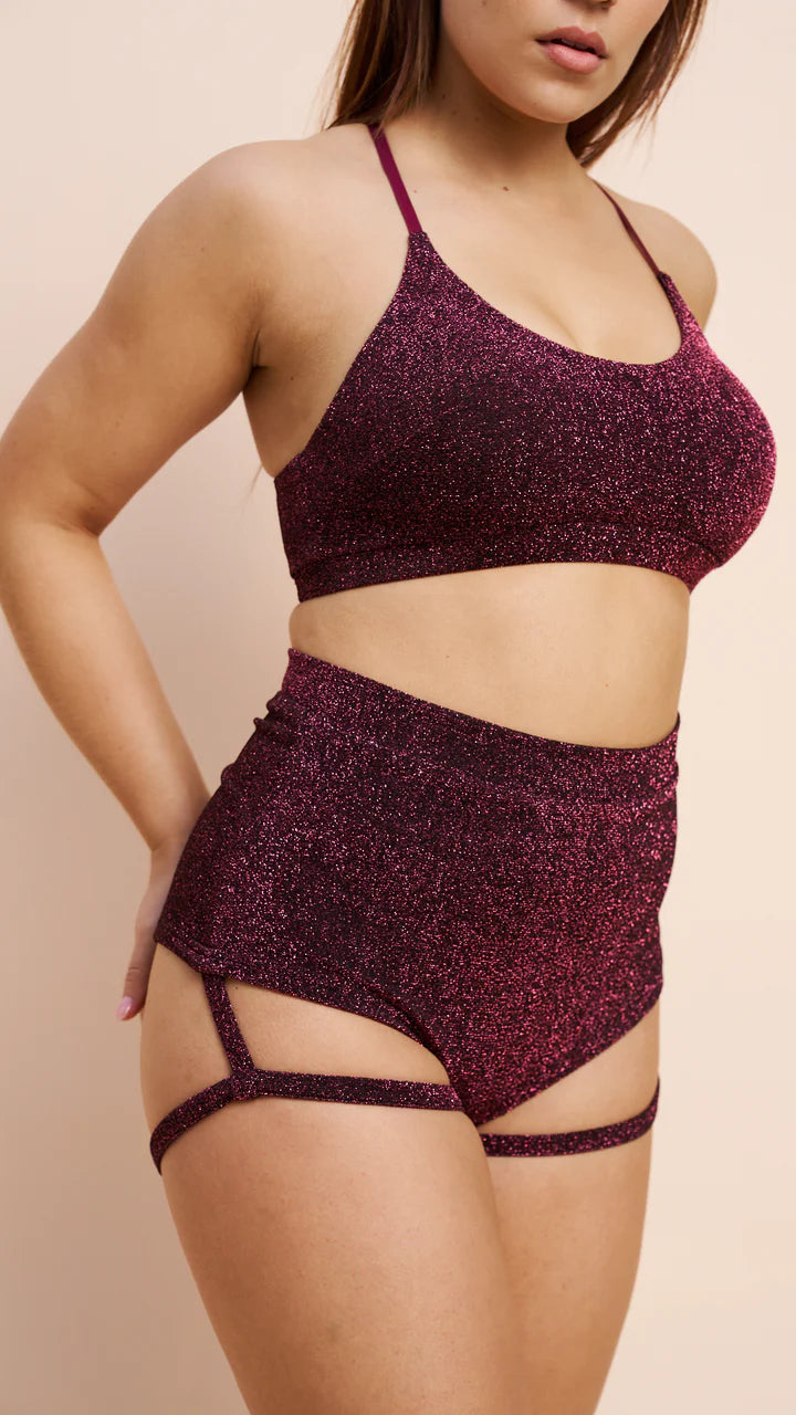 LUNALAE ATHENA TOP - SHIMMER - FLERE FARGER