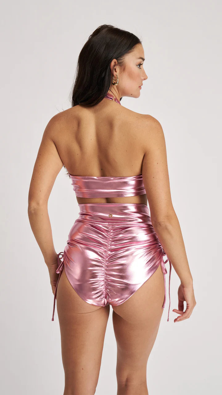 LUNALAE HIGH WAIST DRAWSTRING BOTTOMS - FLERE FARGER