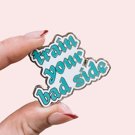POLEBOX - PIN “TRAIN YOUR BAD SIDE”