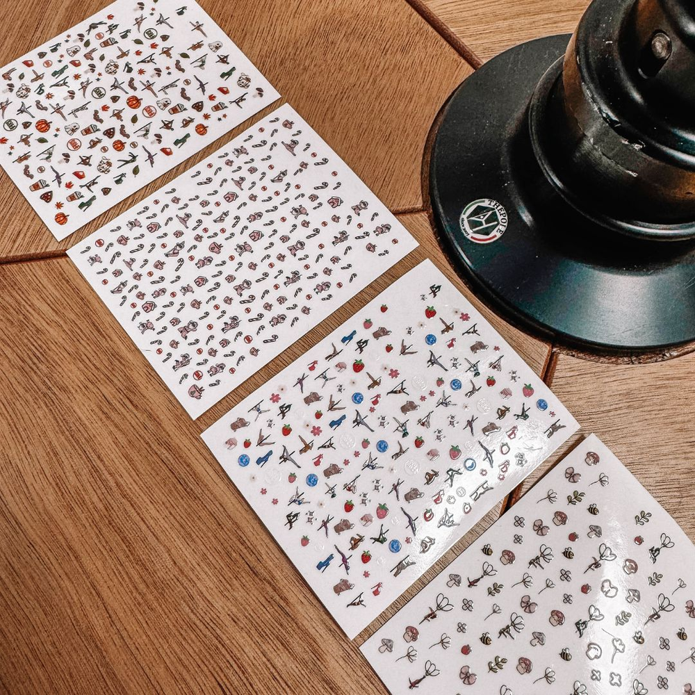 POLEBOX - POLE DANCER NAIL DECALS