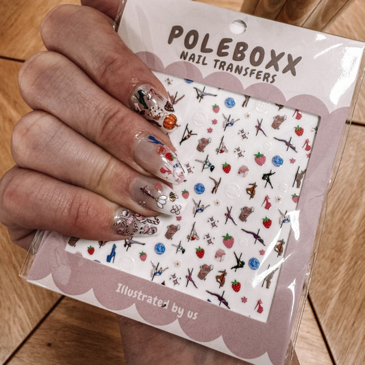 POLEBOX - POLE DANCER NAIL DECALS