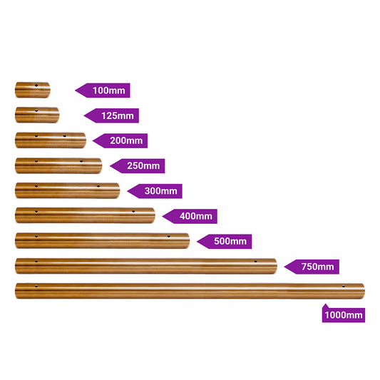 X-POLE EXTENSIONS - BRASS