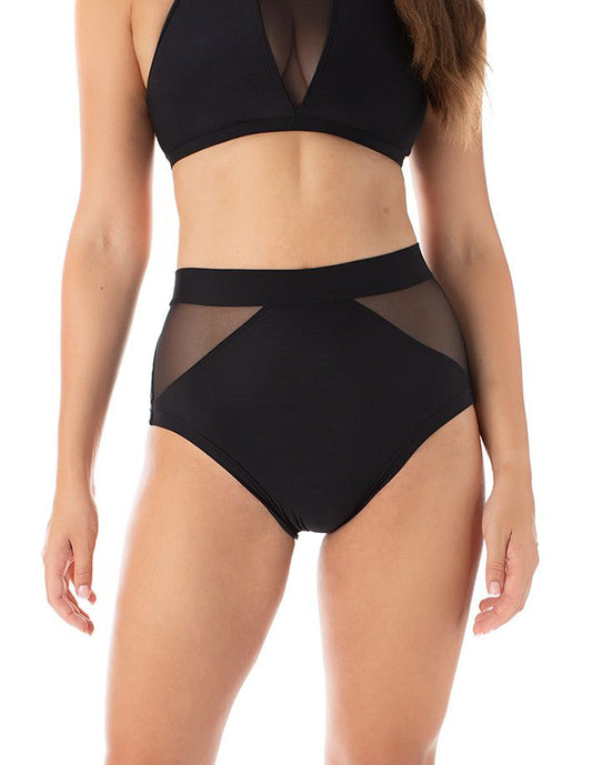 DRAGONFLY- MONICA MESH SHORTS- SVART