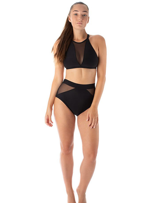 DRAGONFLY- MONICA MESH SHORTS- SVART