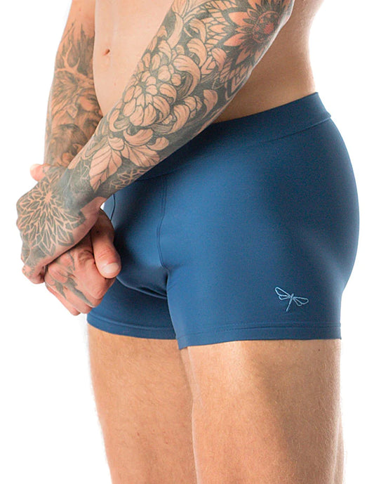 DRAGONFLY MEN SHORTS MIKE PETROL BLUE
