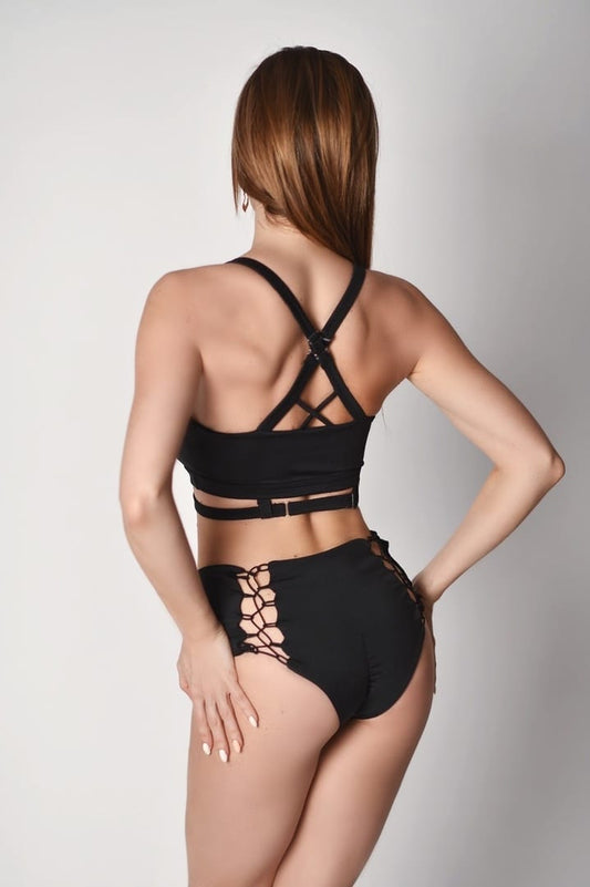 OKSA CLEOPATRA SHORTS- SVART