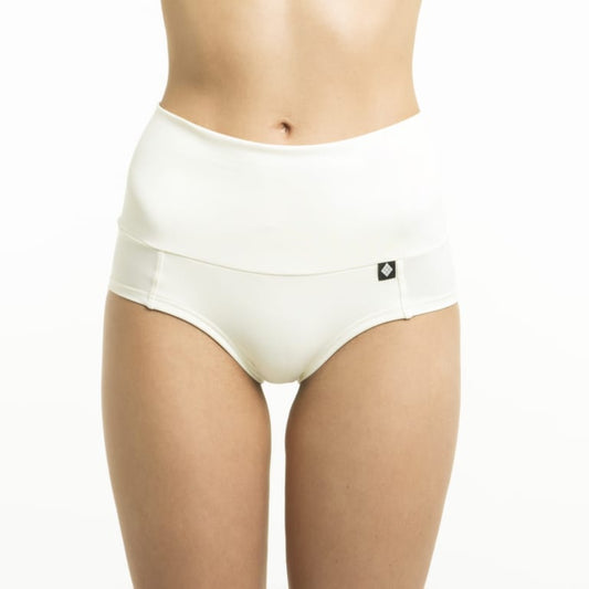 POLEDANCERKA PULL DOWN SHORTS HVIT