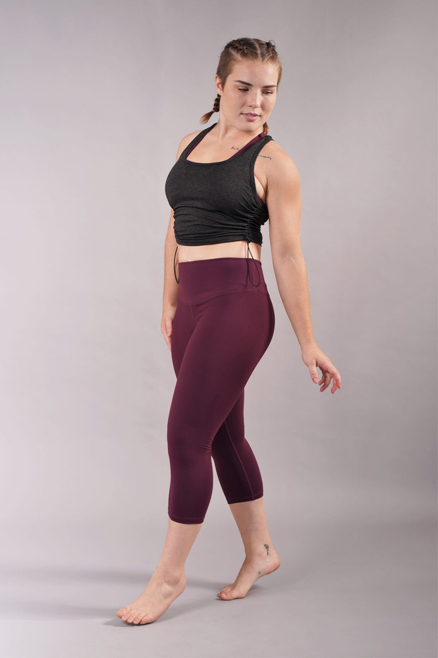 OFF THE POLE DRAWSTRING VEST SVART