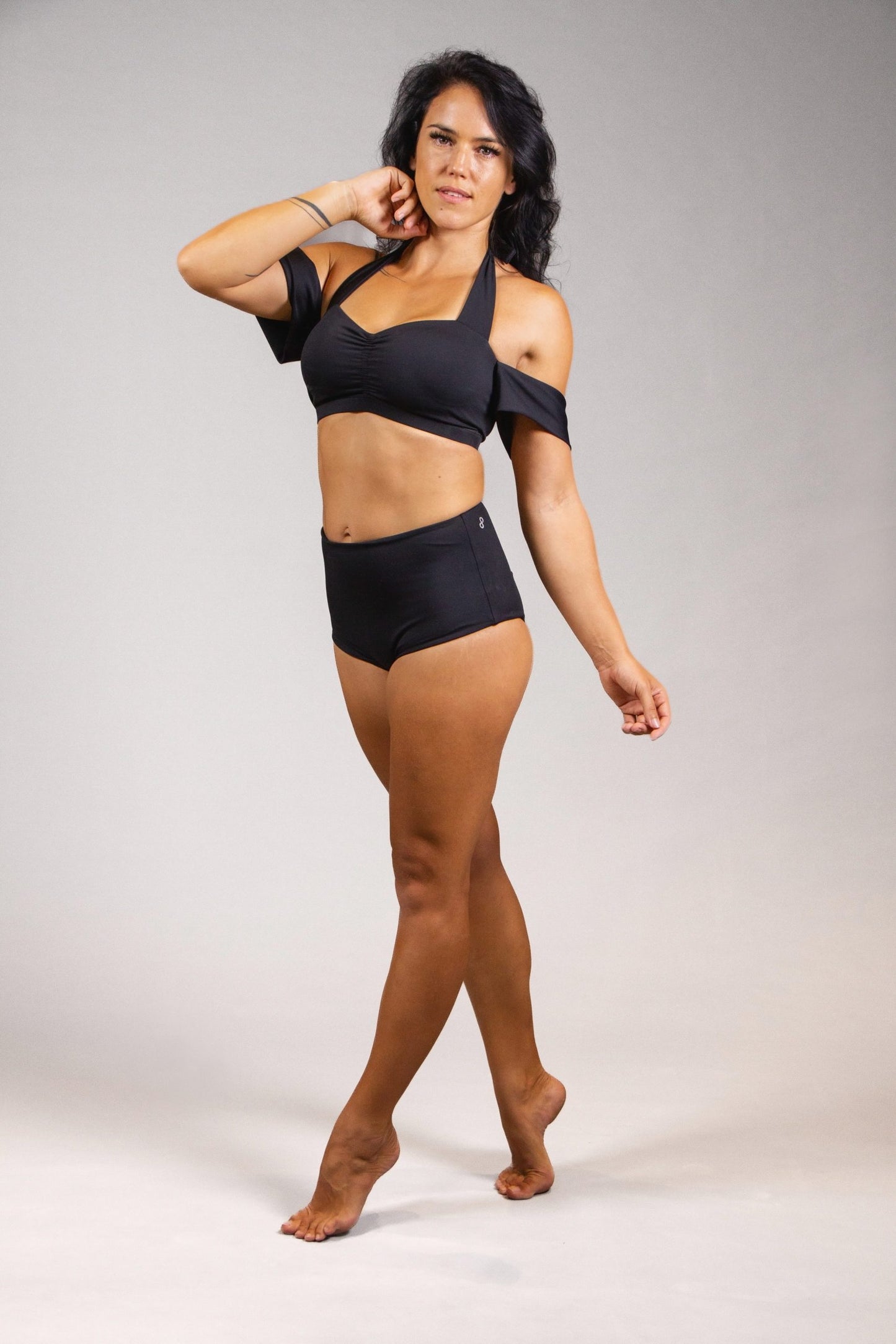 OFF THE POLE ESMERALDA TOP- SVART