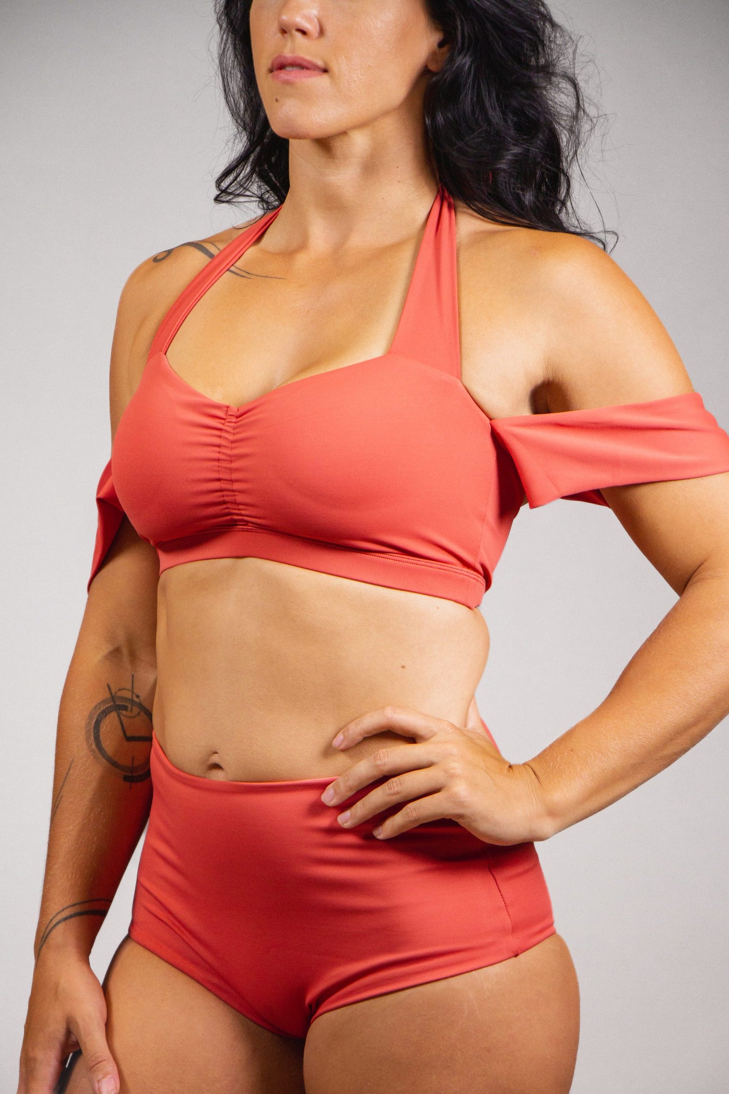 OFF THE POLE ESMERALDA TOP- ROSE