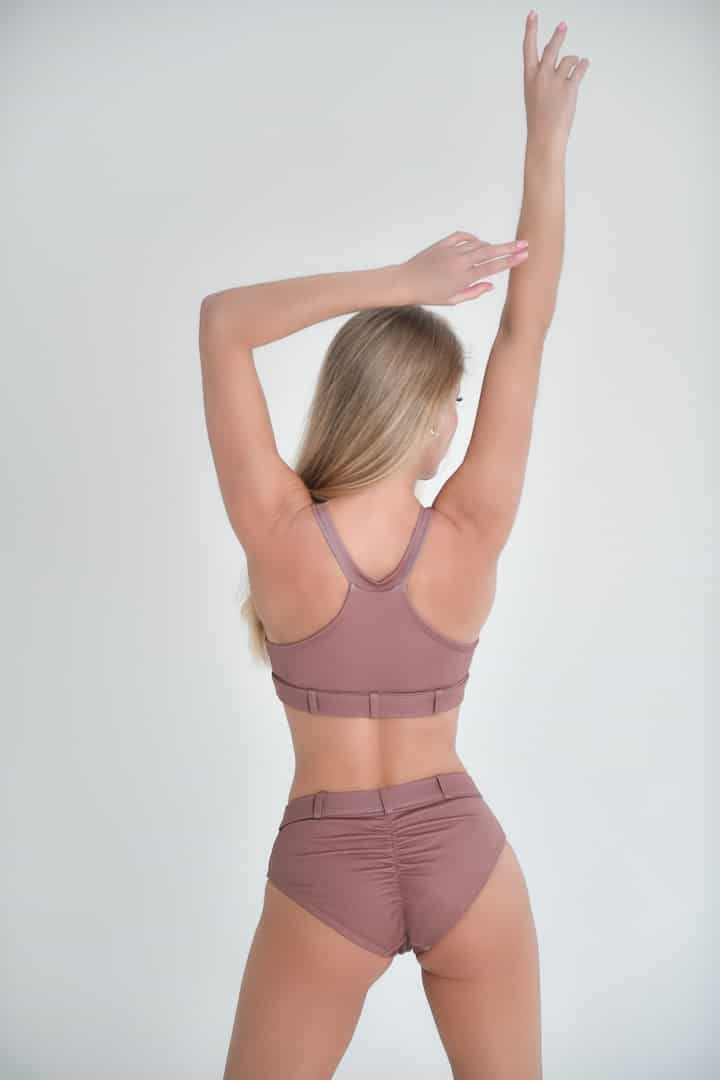 OKSA TERRAGONA SHORTS - CHAMPAGNE